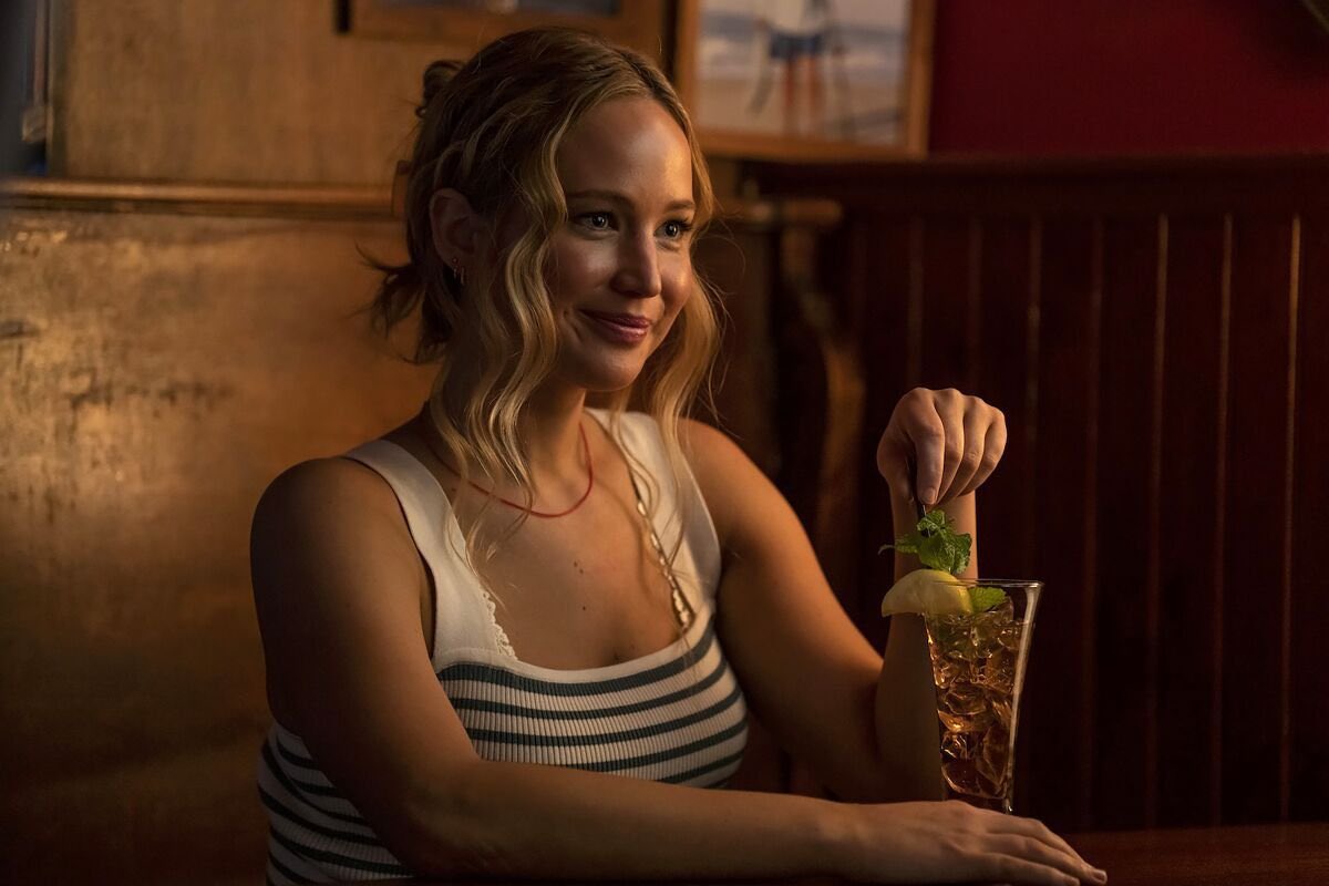 FilmUpdates's tweet photo. ‘NO HARD FEELINGS,’ starring Jennifer Lawrence, has crossed $50M at the worldwide box-office.

It is on track to become the highest grossing original R-rated comedy since ‘GOOD BOYS’ (2019). https://t.co/0scCFlk7iY