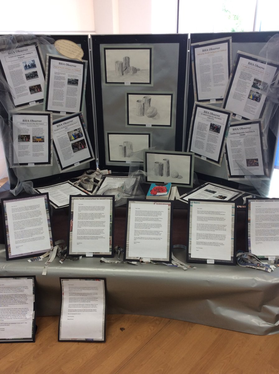 kevin_j_foster's tweet photo. Great to be @BHA_TQ this morning for the exhibition by Years 3 &amp; 4 of their writing, musical &amp; artistic work. Some fantastic talent on display &amp; great to meet staff &amp; parents who had contributed to it. #BoostTorbay #TorbayWeekly https://t.co/x4JS8URpQe