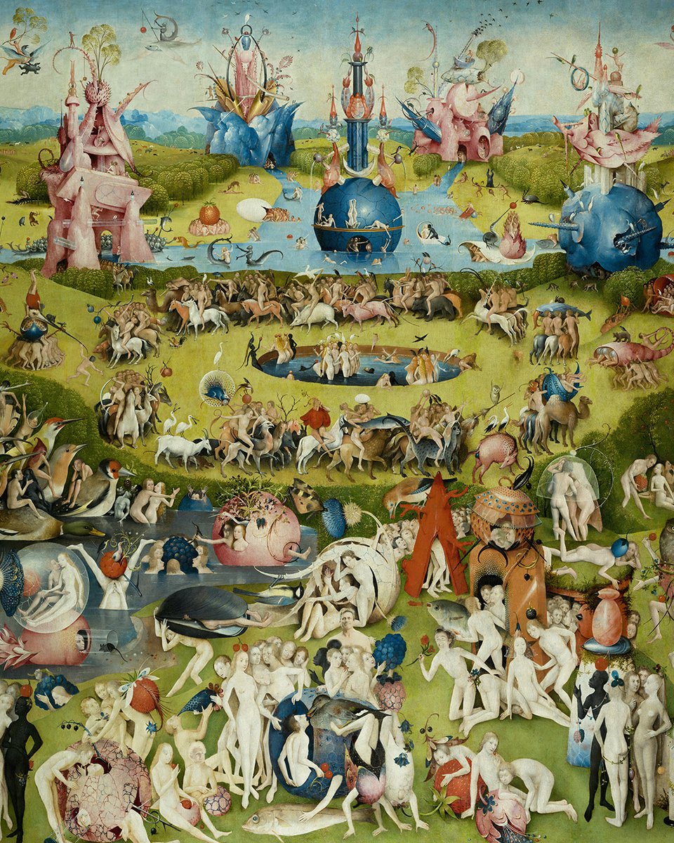 GoodOmensPrime's tweet photo. The Garden of Earthly Delights ft. some familiar faces. https://t.co/c5uMw0O1BZ
