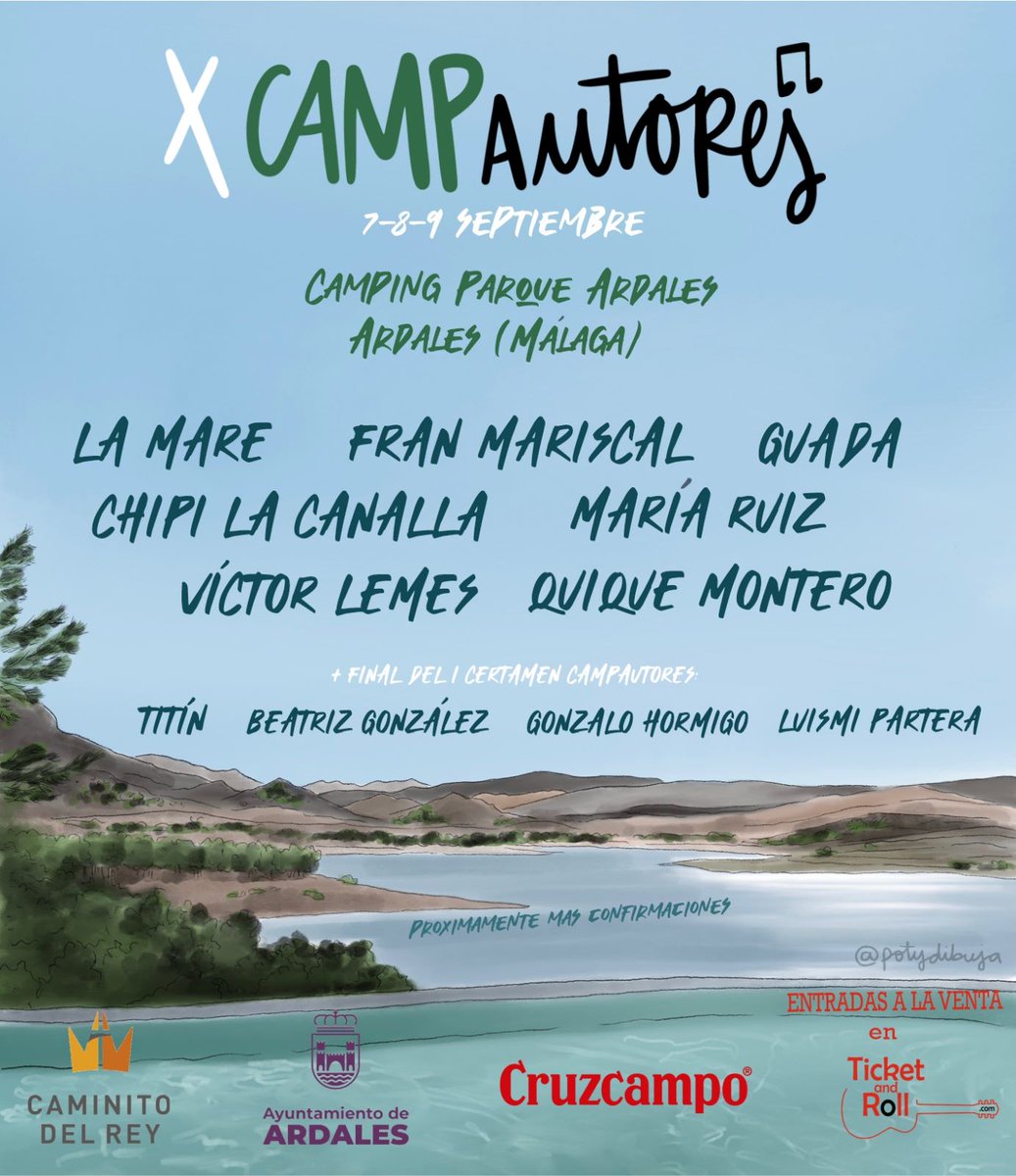 Hola? Hay alguien ahí? 
Arrancamos un año más! No hay décimo malo! 
Entradas por aquí: 
ticketandroll.com/evento/campaut…