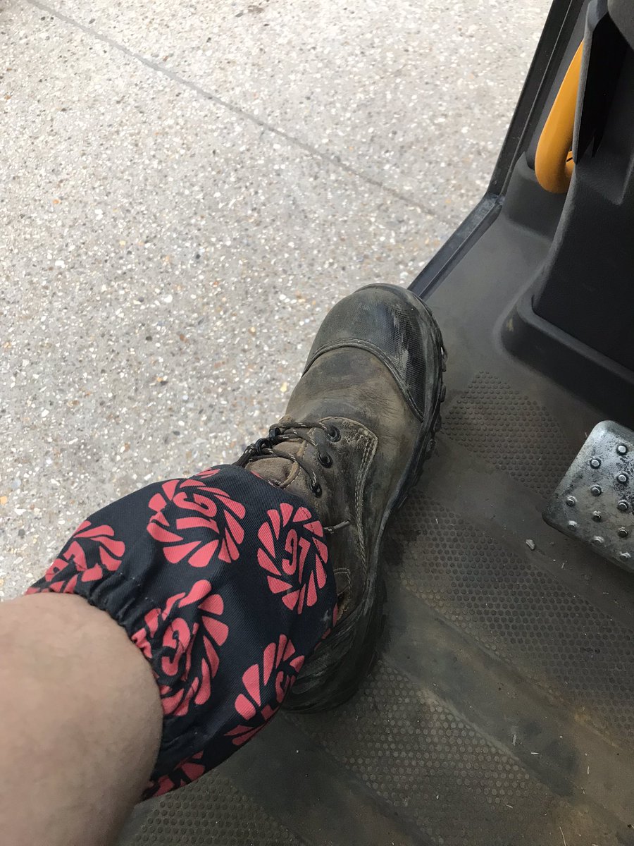 AngusStuart8's tweet photo. First outing for the @LGSeedsUK boot covers that were gifted last year. They seem to be keeping the grass seed out nicely so far. https://t.co/1LKPYDRNDD