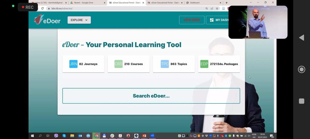 ReMO_COST's tweet photo. In the last two sessions of the ReMO COST Action Researcher Mental Health hybrid conference "Using AI in doctoral education to enhance #mentalhealth and #career management skills in #academia, the eDoer platform has been introduced.
#education #wellbeing #ai #coaching #mentoring https://t.co/jP8YNWoqlR