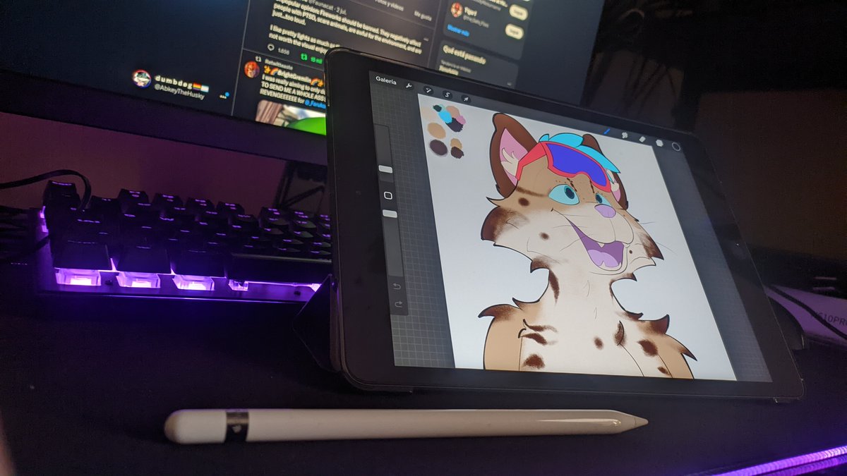 Hi!

Welcome to my Twitter Page

I draw fluffy animals and enjoy being a puppy on the internet

2D/3D Artist

Here are other places you can find me

abkeythehusky.carrd.co