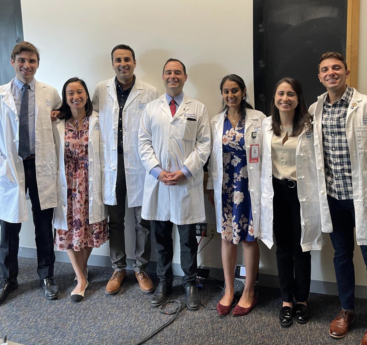 Feeling incredibly grateful and excited on my first day of #GIfellowship @YaleDigestive with an absolutely amazing group of people @SwathiK_MD @loulev_md @ShreyakSharma! Excited for the journey ahead! 🙌🏻