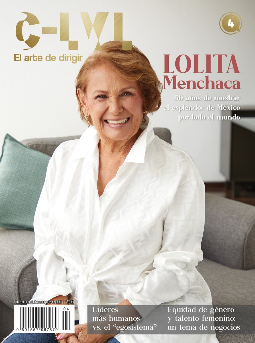 <a href="/anaqueenmaker/">Ana Karen Ramirez</a> <a href="/julioluisgarcia/">Julio Luis García</a> <a href="/GpJuliaBorbolla/">Grupo Julia Borbolla</a> <a href="/laurisantander/">Laura Santander</a> <a href="/solosanborns/">Sanborns</a> <a href="/sabormexico/">Sabores de México y el Mundo</a> <a href="/TrustnetMx/">Trustnet de México</a> <a href="/gextmx1/">gext</a> <a href="/ivannavil/">Andrea Ivanna 🪩</a> ✍️ En la nueva edición de tu revista C-Level, el arte de dirigir, encontrarás artículos de <a href="/mofloresb/">Mónica Flores</a> <a href="/XavierMarcet/">Xavier Marcet</a> <a href="/RobertoMoureyR/">Roberto Mourey R</a> <a href="/Mettaliderazgo/">Instituto Mettaliderazgo®</a> <a href="/Anyerlab/">Bogart Montiel</a> <a href="/sylviageorgina/">Sylvia Georgina</a> <a href="/FernandoDworak/">Fernando Dworak</a> <a href="/RodolfoEsLo/">Rodolfo Espinosa L.</a> <a href="/sabormexico/">Sabores de México y el Mundo</a>.

De venta en <a href="/solosanborns/">Sanborns</a> y c-lvl.mx 🚀