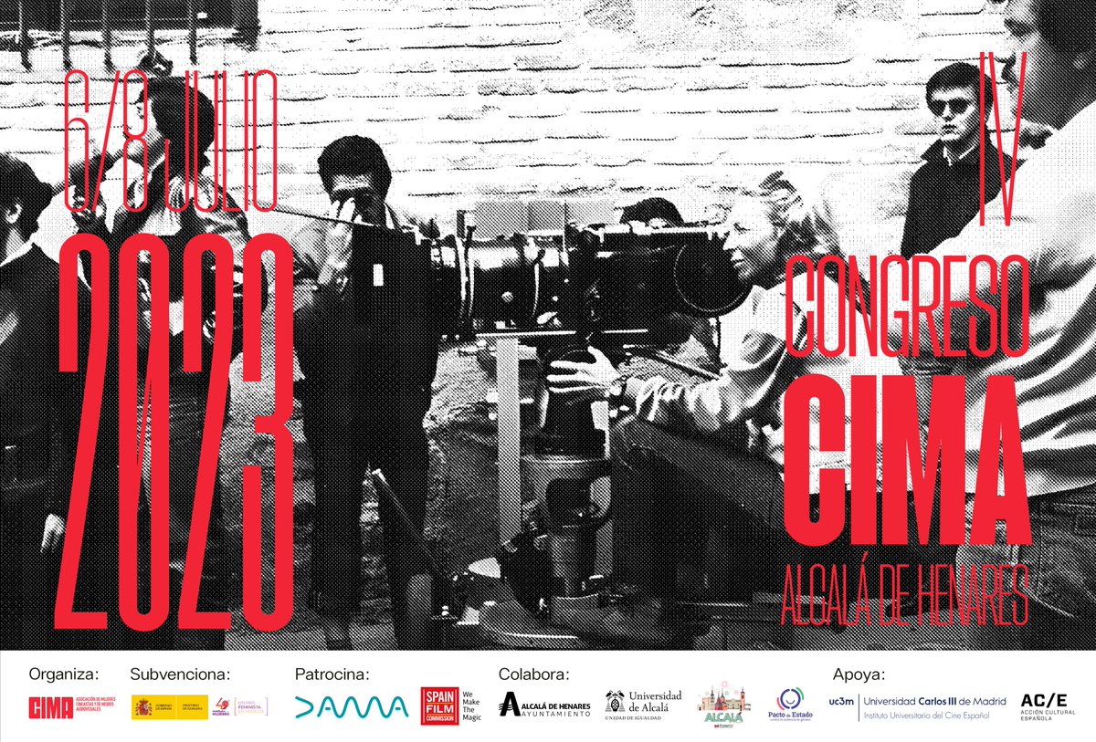 📢Los próximos 6, 7 y 8 de julio, celebraremos el IV Congreso #CIMA, el primer encuentro con carácter internacional 🎬

👇