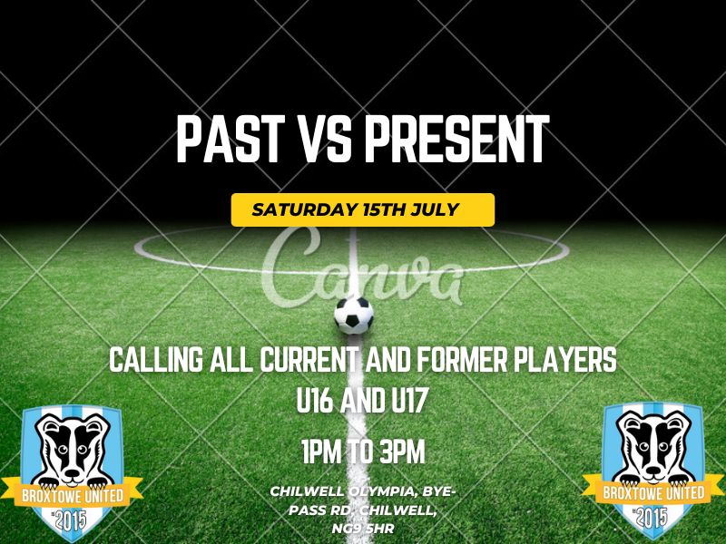 broxtoweutdFC's tweet photo. It's an end of an era for our u16s and u17s as they finish their journey with BUFC 😭

We are organising a Past vs Present match on 15th July so if you played for BUFC at any time (would be current Year 11 or 12) and would like to take part please do get in touch ♥️⚽️ https://t.co/v6WjwW47L3