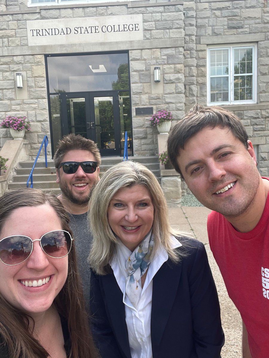 AdProResults's tweet photo. We were excited to be out at Trinidad State College on Thursday shooting an interview with Dr. Epper, the college president. There are so many exciting things happening in Trinidad! https://t.co/36zOvRWt5j