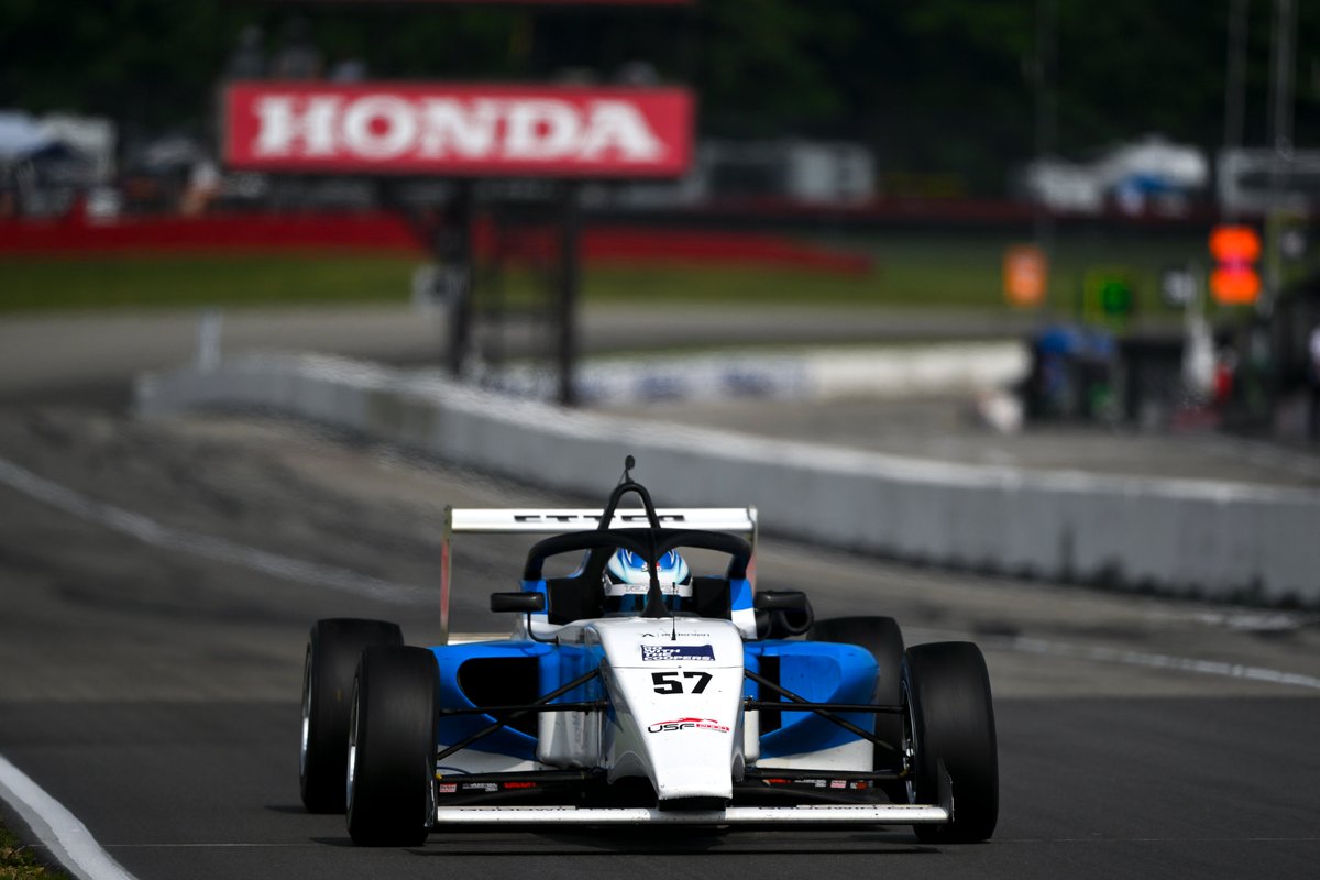 Just wrapped now a new 'USF Pro Insider' podcast, speaking with @USFJuniors driver Carson Etter from DC Autosport, who made his USF2000 debut at Mid-Ohio this past weekend. I'll get it published in the morning, and will include a quick weekend report from Mid-O. 📸 Gavin Baker
