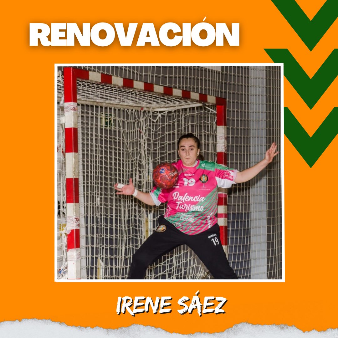 CBalonmanoPF's tweet photo. 𝐑𝐄𝐍𝐎𝐕𝐀𝐂𝐈𝐎́𝐍‼️

🔸Irene Sáez seguirá también el año que viene bajo los palos.

#JuntasMásBalonmano #CBPF https://t.co/lEKZmvUijr