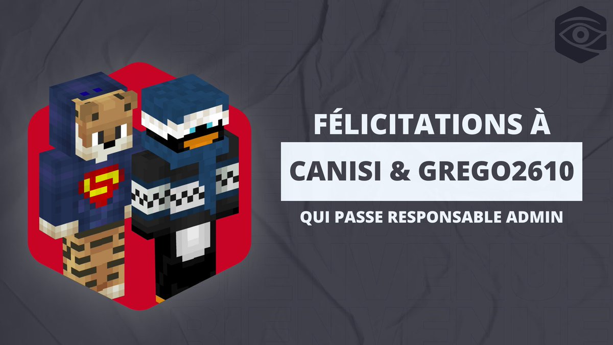 NGSupportFR's tweet photo. ↗️- Félicitations à Canisi (Lime) et Grego2610 (White) qui deviennent Responsable Administrateur. https://t.co/bfgj0lo7rE