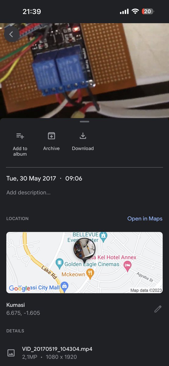 devsarfo's tweet image. Google Photos just reminded me of this project I did in 2017.
Pardon my English 🫣
We've come from far 😂😂😂
#arduino #iot #arduinouno