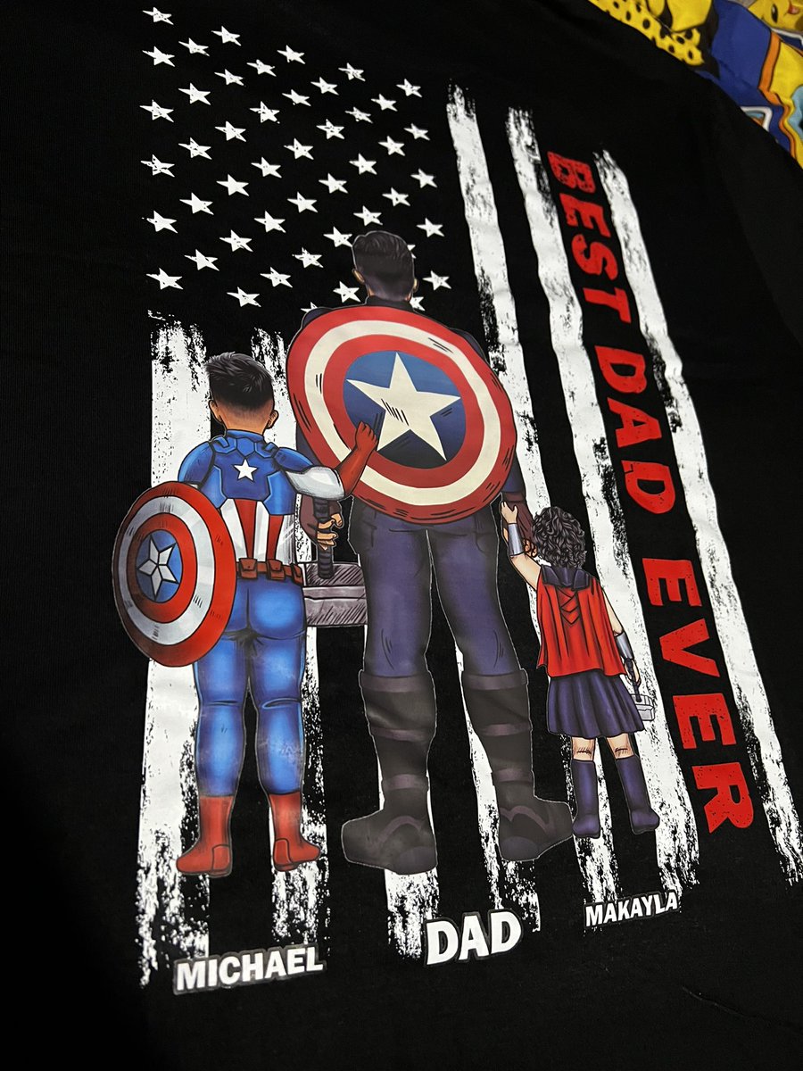 My wife bought me a Firefighter/Marvel T-Shirt. I’m crying. Help.