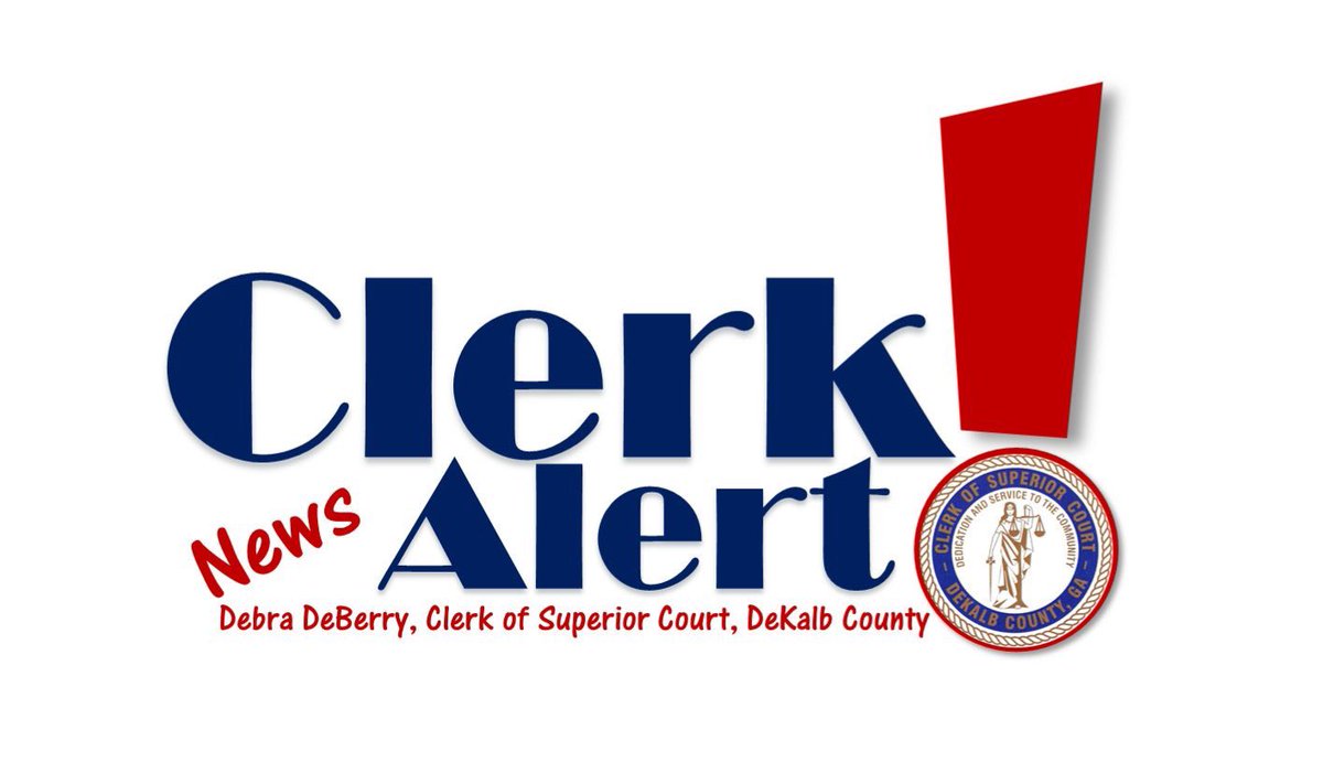 DeKalb County Clerk (@DKSuperiorClerk) / X
