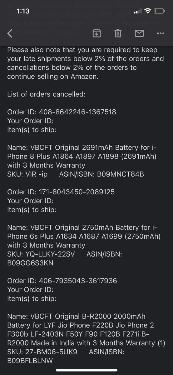 Rahulsahayata's tweet photo. @amazonIN @amazon how unprofessional are the courier companies allocated by you guys! I am a seller on amazon and suffering badly with the new courier company assigned by amazon!! They are unprofessional and uses bad language 3 shipment got canceled due to them! https://t.co/wK59bbQ0lk
