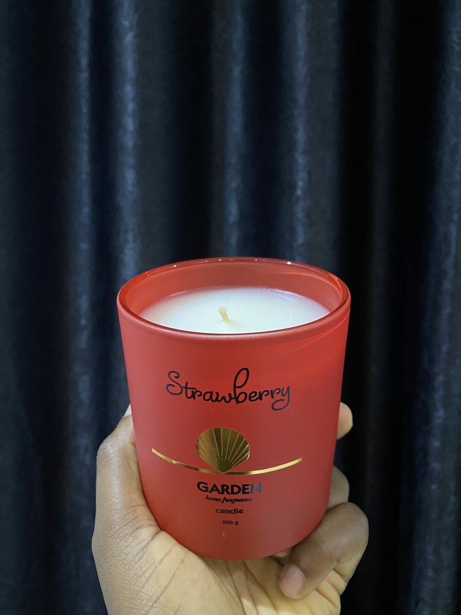 Indulgeinscent's tweet photo. New in for the week🔥

Garden scented candles

🏷️ 8,000

Fragrances:
- strawberry 
- citrus 
- lavender
- Oud wood
- Snowdrop flower 

#pagesbydamicommerce https://t.co/63BGOeV7ee