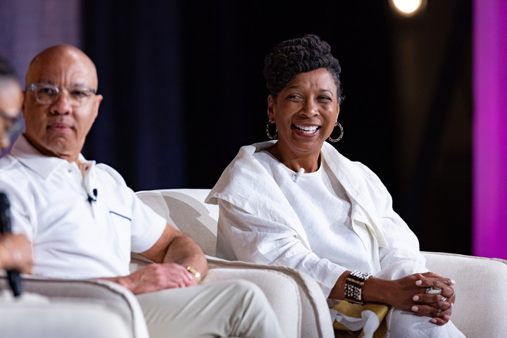 sandylocks's tweet photo. I was honored to be invited as a speaker at the @CAAAmplify Summit this year. This convening is about activating the collective influence of the most powerful leaders of color across media, entertainment, sports, brands, government, and social justice. #CAAAmplify https://t.co/fQPj7I53Ot