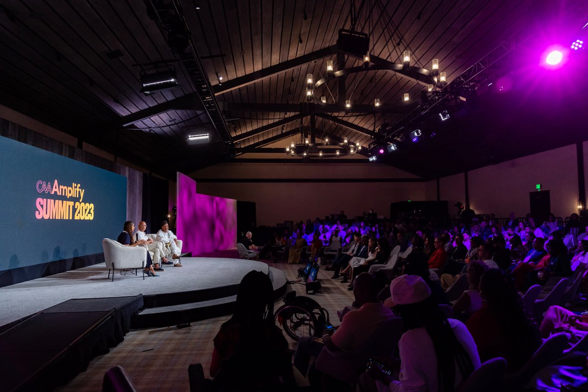 sandylocks's tweet photo. I was honored to be invited as a speaker at the @CAAAmplify Summit this year. This convening is about activating the collective influence of the most powerful leaders of color across media, entertainment, sports, brands, government, and social justice. #CAAAmplify https://t.co/fQPj7I53Ot