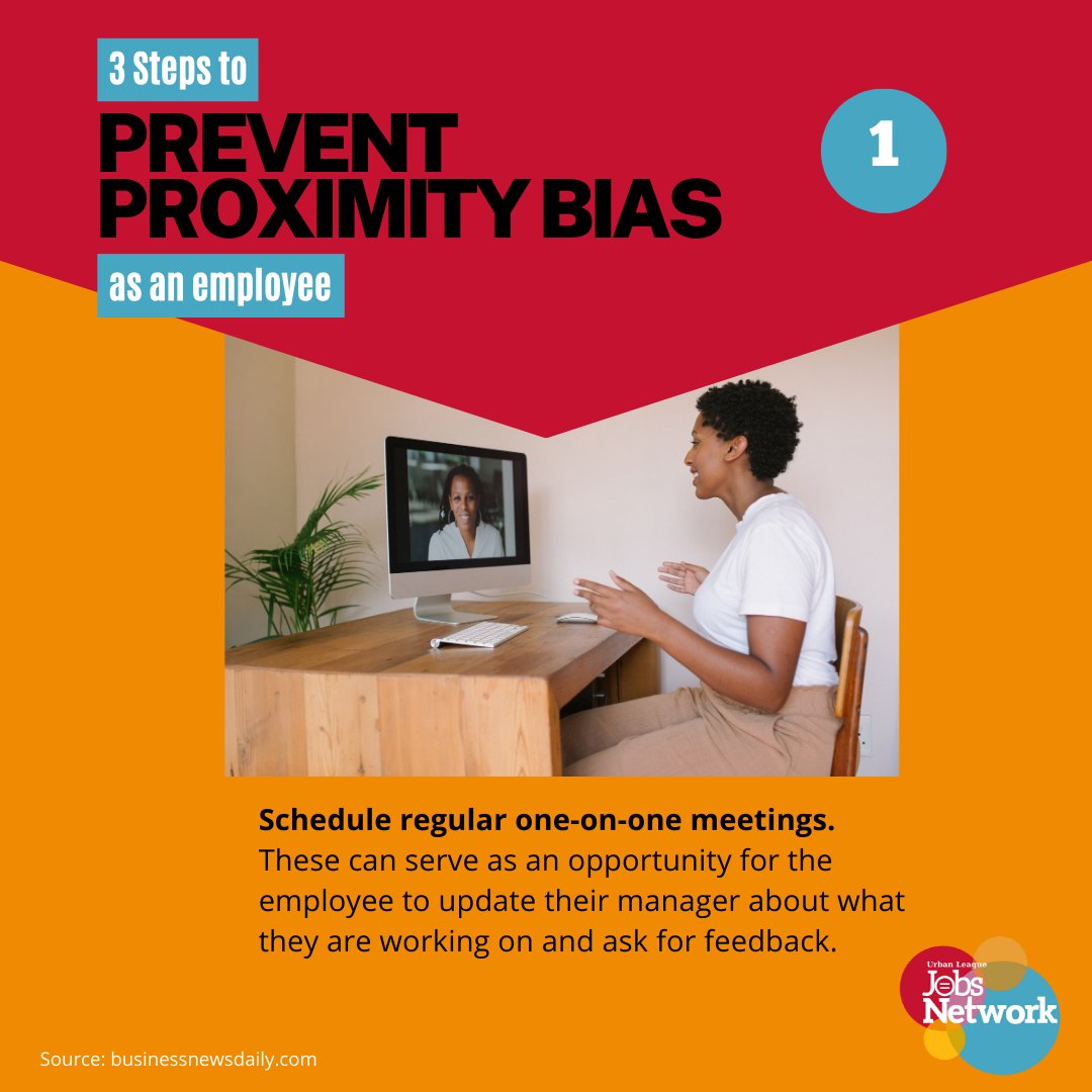 ULJobsNetwork's tweet image. Proximity bias is a hidden threat to inclusivity in remote work, as our brains tend to favor the familiar. It can significantly impact employees as hybrid working becomes the norm. Here are three things you can do to level the playing field. 

#proximitybias