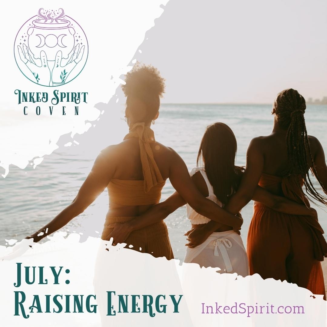 inkedgoddesshop's tweet photo. In the Inked Spirit Coven in July, we're focusing on different forms of Raising Energy, then how to direct that energy for your spells and rituals.
I'd love to have you join us! Your witchy online community awaits at https://t.co/GGbdiGhry1!
#RaisingEnergy #InkedSpiritCoven https://t.co/TLFCljnloC