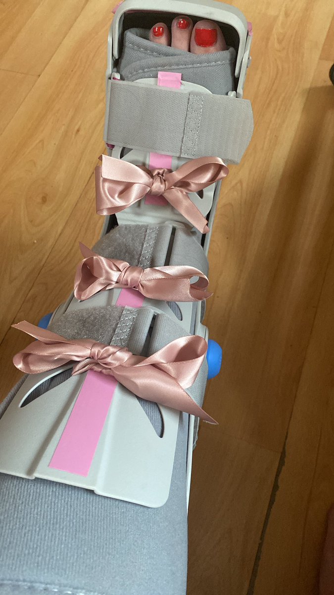 The boot had seen some pimping over the past few days. Always, always, make it fancy.