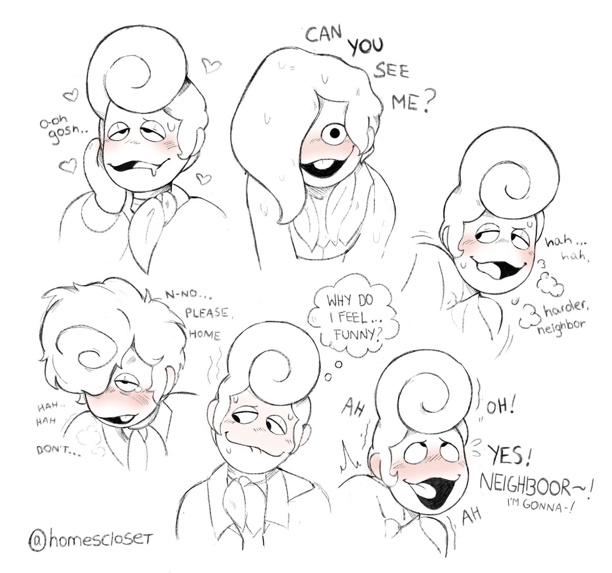 homescloset's tweet photo. studies of biblically accurate wally from staring at clown's art for 3 hours...
i'm down BAD #playfellowxxx https://t.co/AV9D4Osoz6