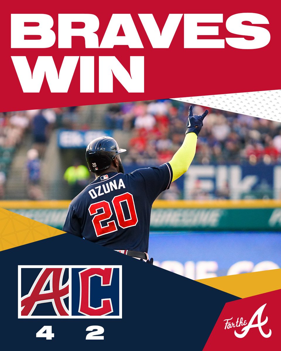 Braves's tweet image. 9️⃣ in a row!

#ForTheA