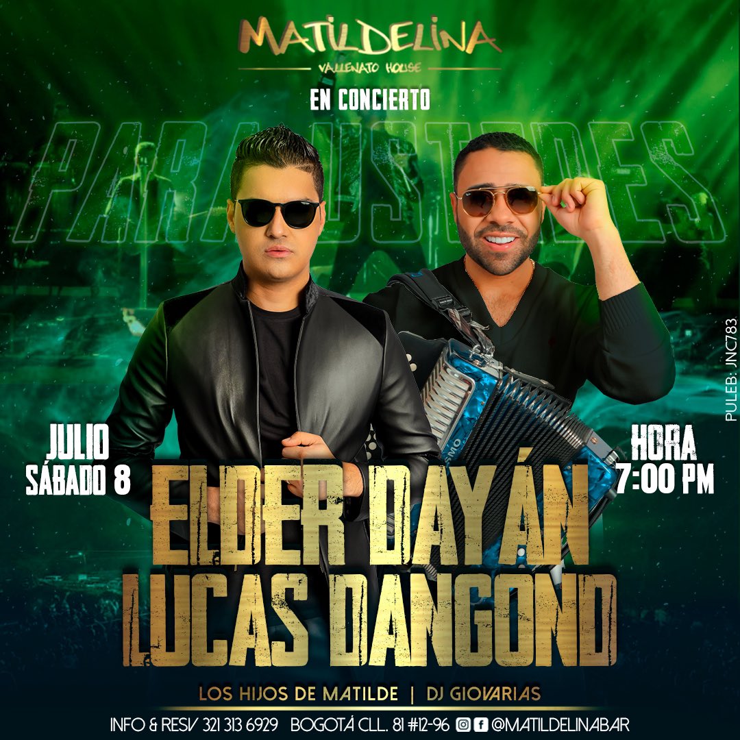 Nos vamos modo: Avión ✈️ <a href="/ElderDiaz01/">Elder Dayan</a> &amp; <a href="/LucasDangond/">Lucas Dangond</a> en #Matildelina