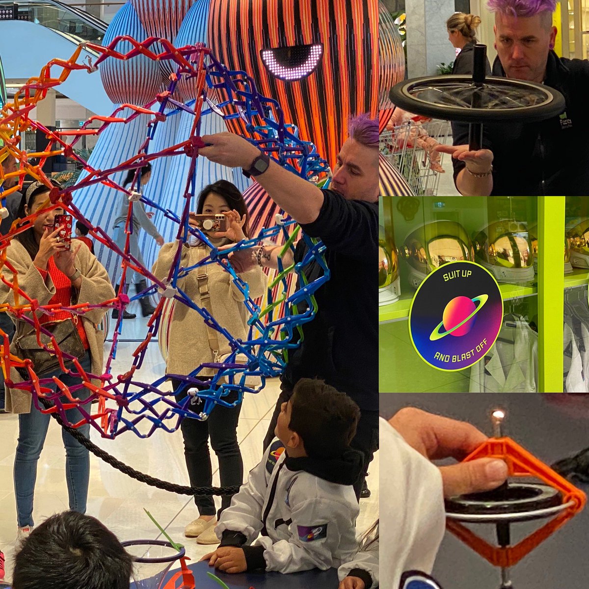 FizzicsEd's tweet photo. Presenting Its Not Rocket Science at Castle Towers. Part of series of #spacescience workshops for #kids happening across the country via QIC. #scicomm #fizzicsed #holidayscience #kids https://t.co/1iieRI5af4