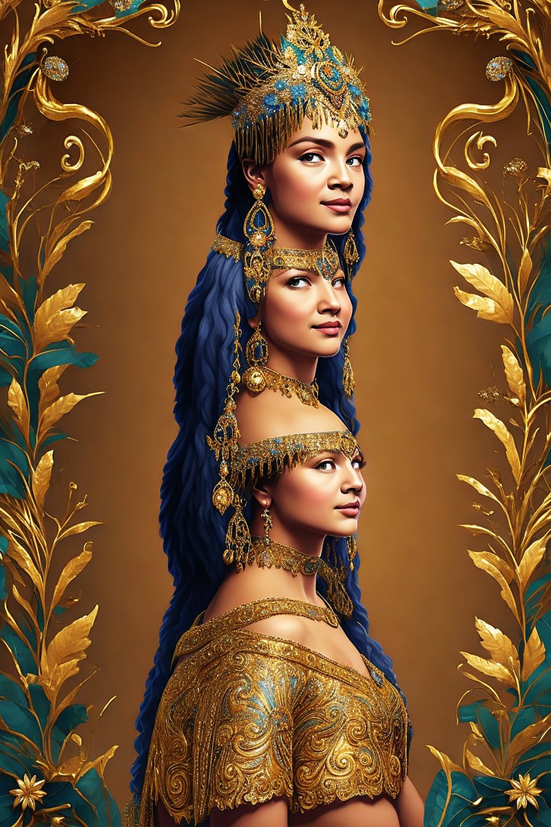 GM everyone!

My attempt on making Dada Ai Art

"Totem Lady Lay"
1/1 
Link OBJKT : objkt.com/asset/KT1JrHtn…

#tezos