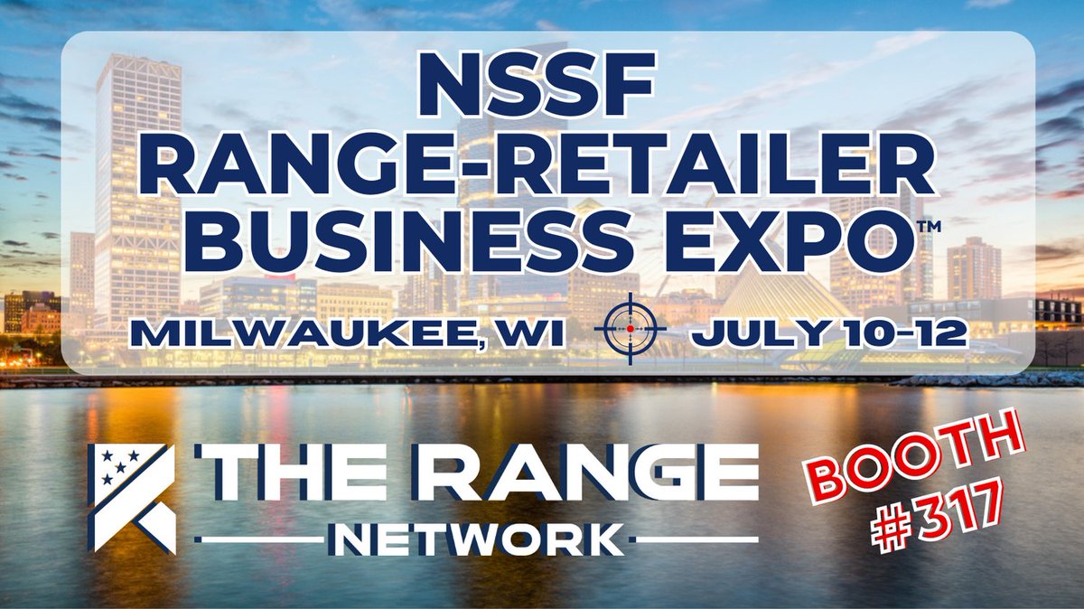 ONE WEEK!  We would love to meet you in Milwaukee at @NSSF 's Range-Retailer Business Expo.  Our passion is expanding the sport of shooting, let us know how you can be a part of that opportunity. @therangenetwork

#MakeitaRangeDay #gunrange #pewpew #NSSFExpo #SHOTbusiness https://t.co/39bqGirflK