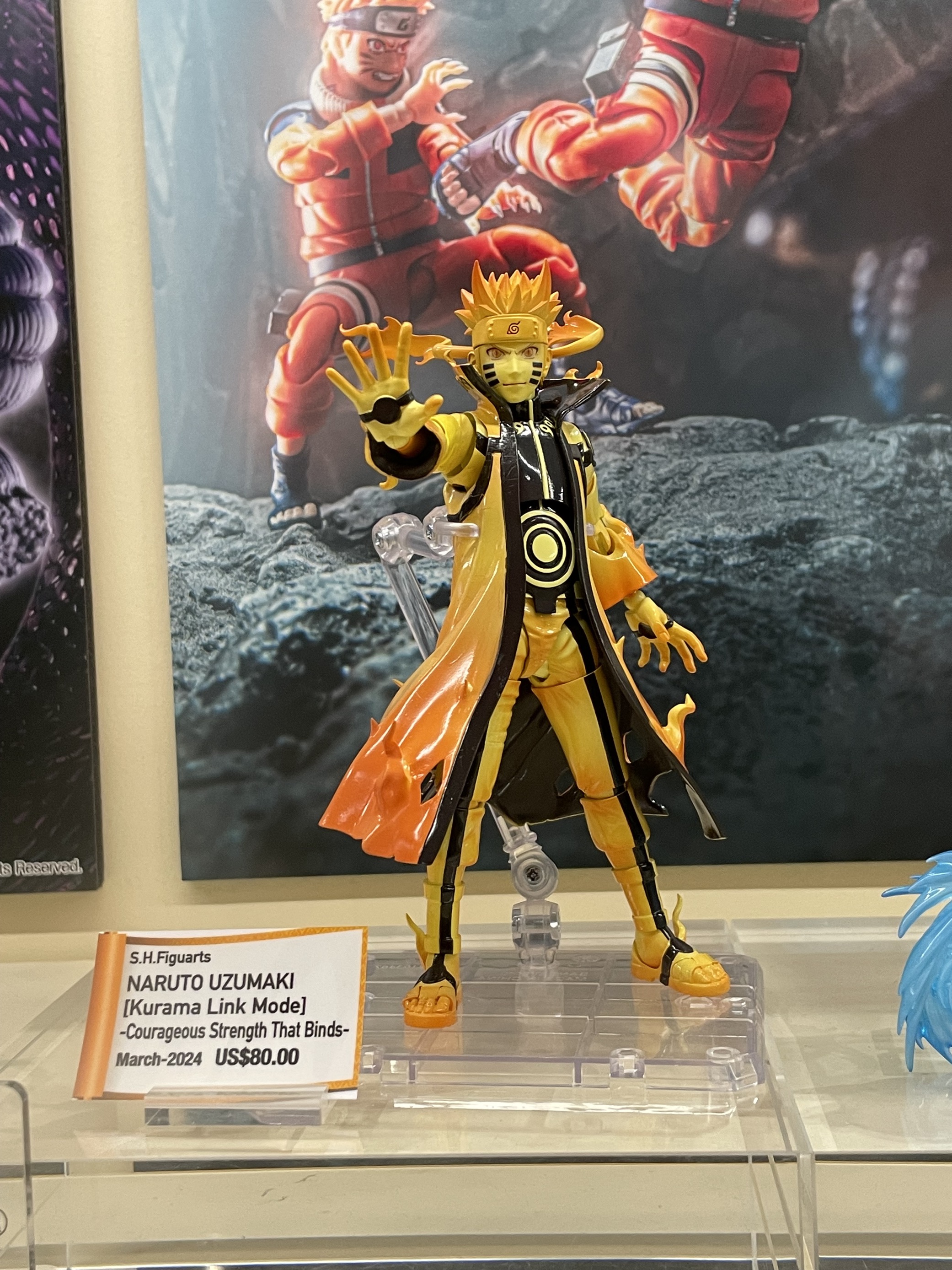 S.H.Figuarts Naruto Uzumaki Kurama Link Mode Exclusive Figure Buy – Figure  Start