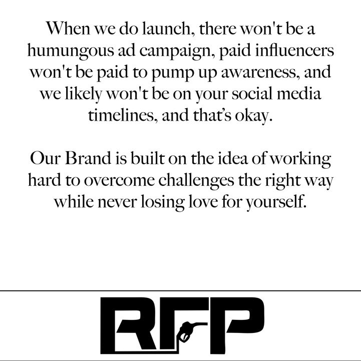RFP_HQ's tweet photo. Update on Launch:

We received product

The delivery time was inconsistent and our quality expectations were not met, so we've decided to delay.

Expect an update and online store to officially go live this summer.

We will not be discouraged.

Rejection Fuels Perfection. https://t.co/BnlovjeWd9