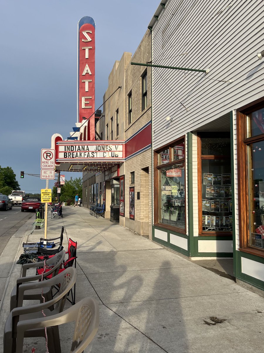 ⁦<a href="/FriendsBWCAW/">Friends of the BWCAW</a>⁩ is excited to be in Ely’s July 4th parade! Folks have already put out chairs to reserve their spots on the parade route! We are glad to be part of the community! #mnleg ⁦@mikelinnemann⁩ #bwca
