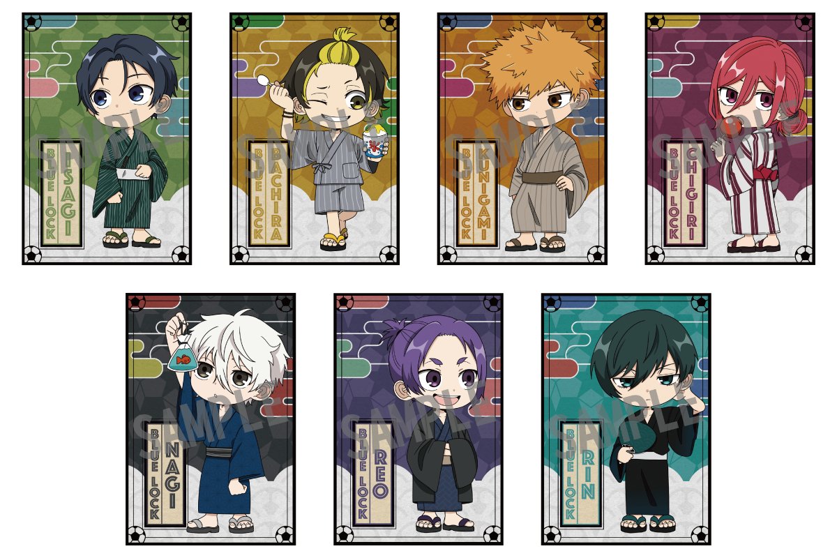 ブルーロック　購入特典　非売品　ポストカード　その他 本日より店舗開催！ ブルーロック -SUMMER ver. POP UP SHOP- 購入特典