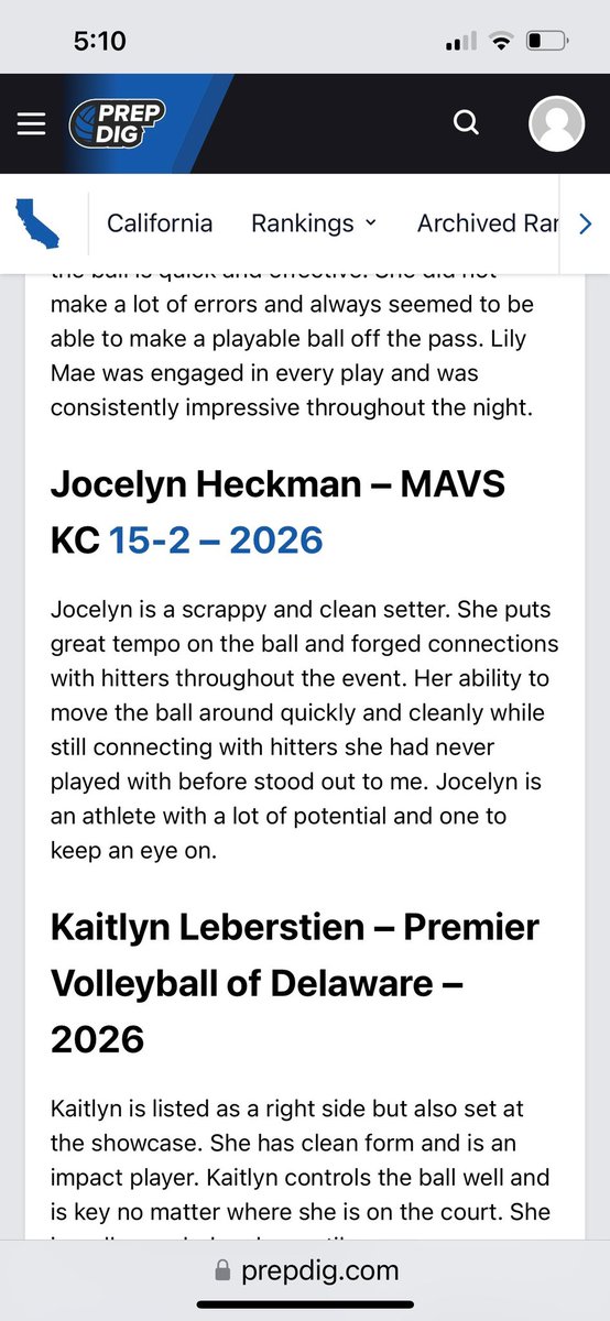 Thank you so much prepdig for the Nationals showcase! I had so much fun competing!
#volleyball #prepdig #nationals #Chicago