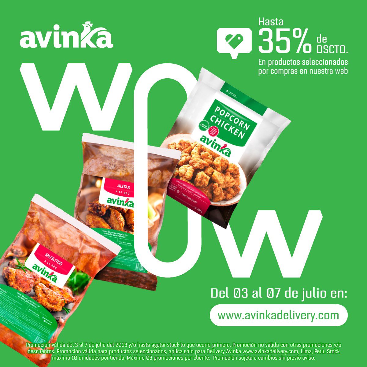 PeruAvinka's tweet image. ¿Ya viste las promos que tenemos para ti en este #CyberWow ?

No dejes de entrar a avinkadelivery.com