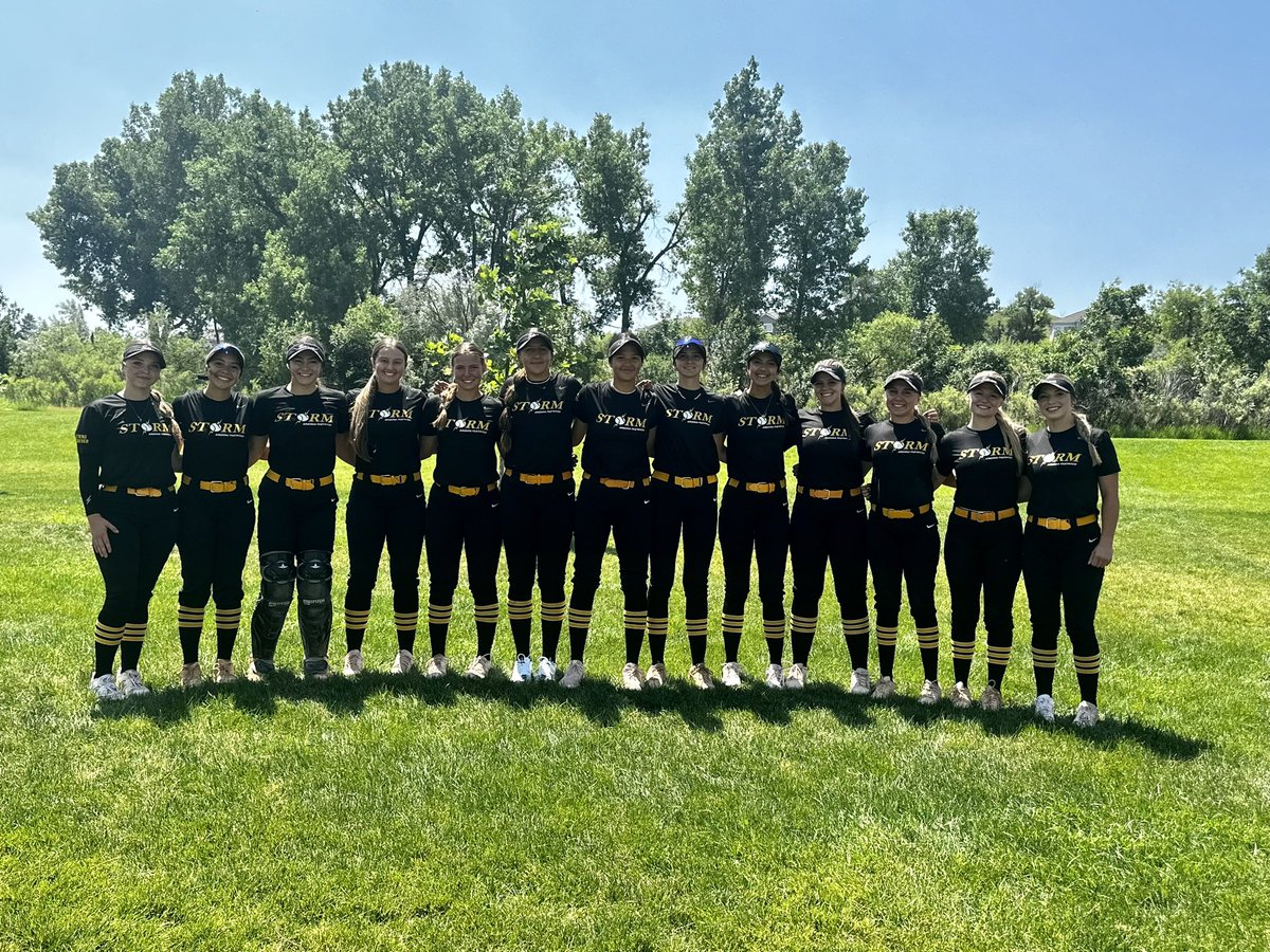 We had such a great week of softball in Colorado! A huge thank you to all the coaches who came and watched us! See you at PGF! 🖤💛🖤