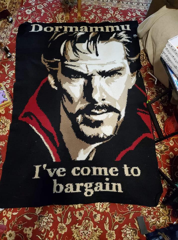 geekygraphghans's tweet image. They&apos;re called #geeky #graphghans for a reason :) 
#crochet #crafting