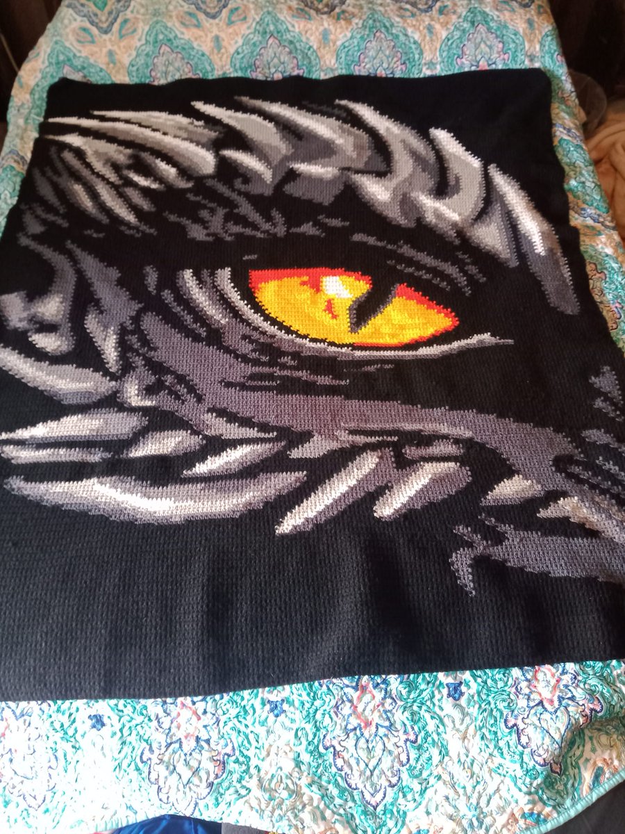 geekygraphghans's tweet image. They&apos;re called #geeky #graphghans for a reason :) 
#crochet #crafting