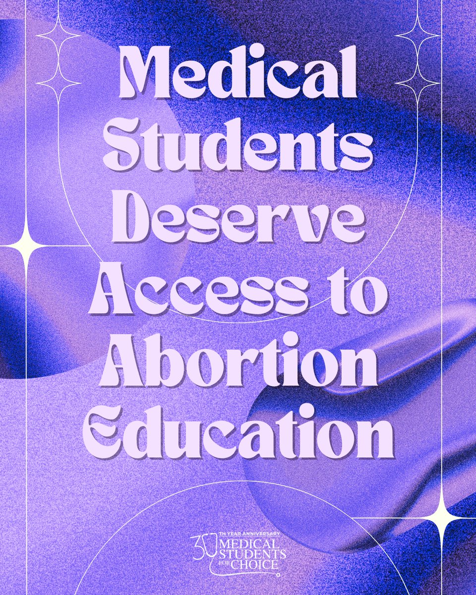 Med students face bans and restrictions that limit their ability to learn about abortion care in their curriculum. 📚🩺

🩺 Access to safe and legal abortion care is essential for everyone, and it's vital that med students receive comprehensive education to provide that care.