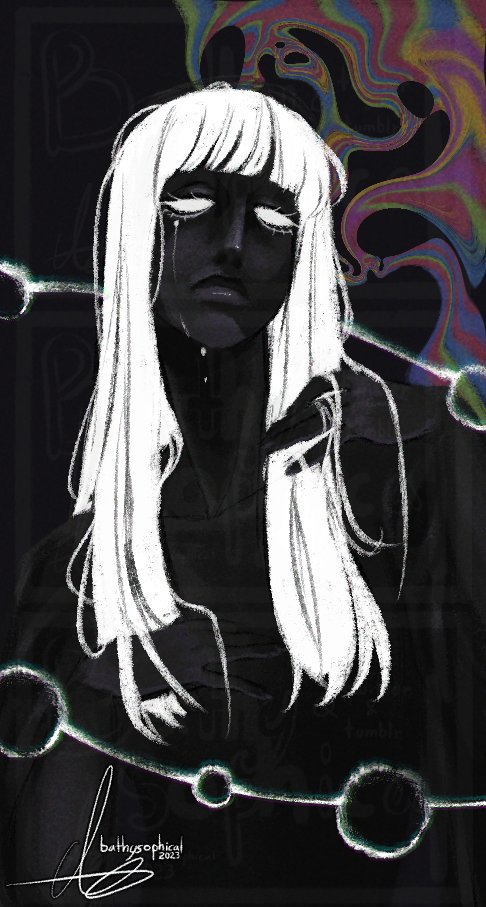 bathysophical's tweet photo. first art fight thing of the year..... @LUCKMACHlNE 's lovely oc solitude!!!! https://t.co/6NRTXHvLzG
