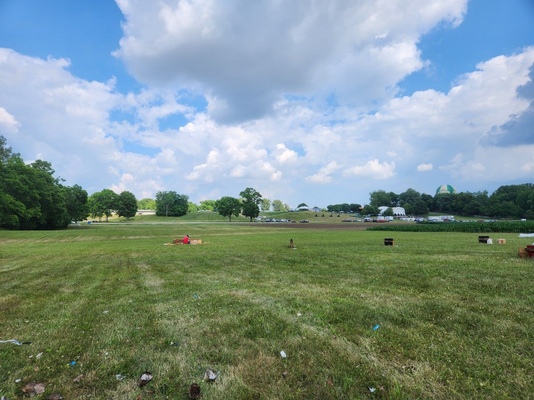 4faraday's tweet photo. Setting up for the final 4th of July, show here at Conner Prairie. (@ Symphony On The Prairie in Fishers, IN) https://t.co/nI5F0zeFP1 https://t.co/pixRUw2AMj