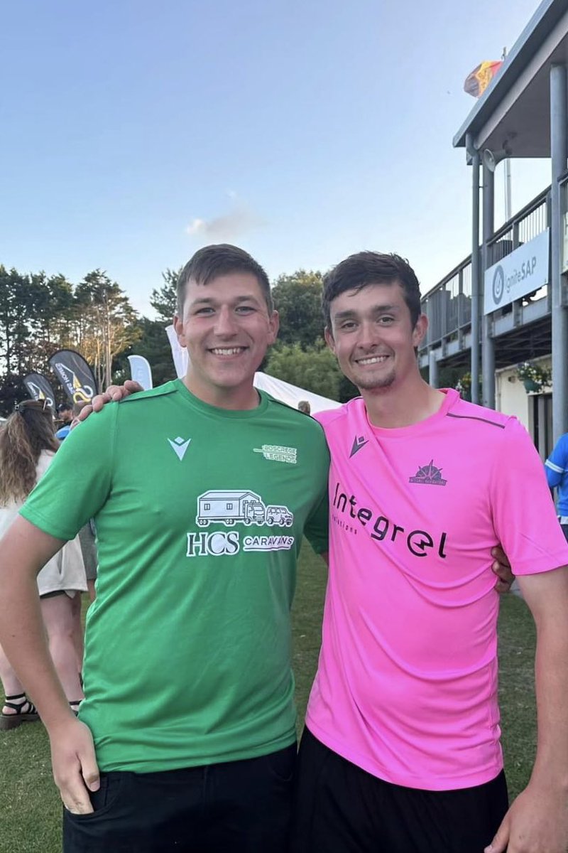 Beacon Cricket Club 🏏 (@beaconcc) on Twitter photo Fantastic to see these two amazing <a href="/beaconcc/">Beacon Cricket Club 🏏</a> lads (<a href="/B_J1998/">Ben</a> <a href="/JordanThomas159/">Jordan Thomas</a>) playing in the <a href="/CornishBB/">Cornish Big Bash</a> yesterday.
Well done to everyone involved. #BigBash #Stack 🏏🏆💚 Fantastic to see these two amazing <a href="/beaconcc/">Beacon Cricket Club 🏏</a> lads (<a href="/B_J1998/">Ben</a> <a href="/JordanThomas159/">Jordan Thomas</a>) playing in the <a href="/CornishBB/">Cornish Big Bash</a> yesterday.
Well done to everyone involved. #BigBash #Stack 🏏🏆💚
