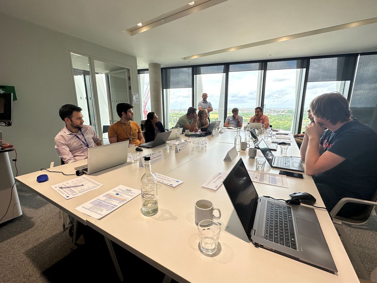 hybridneuro's tweet photo. An Amazing Progress #Meeting! Delighted to share the exciting happenings at our progress meeting today! Get a sneak peek into our dynamic session. Also, a quick reminder about tomorrow's thrilling event—the #BCI #workshop! https://t.co/J2OBWDm4o0