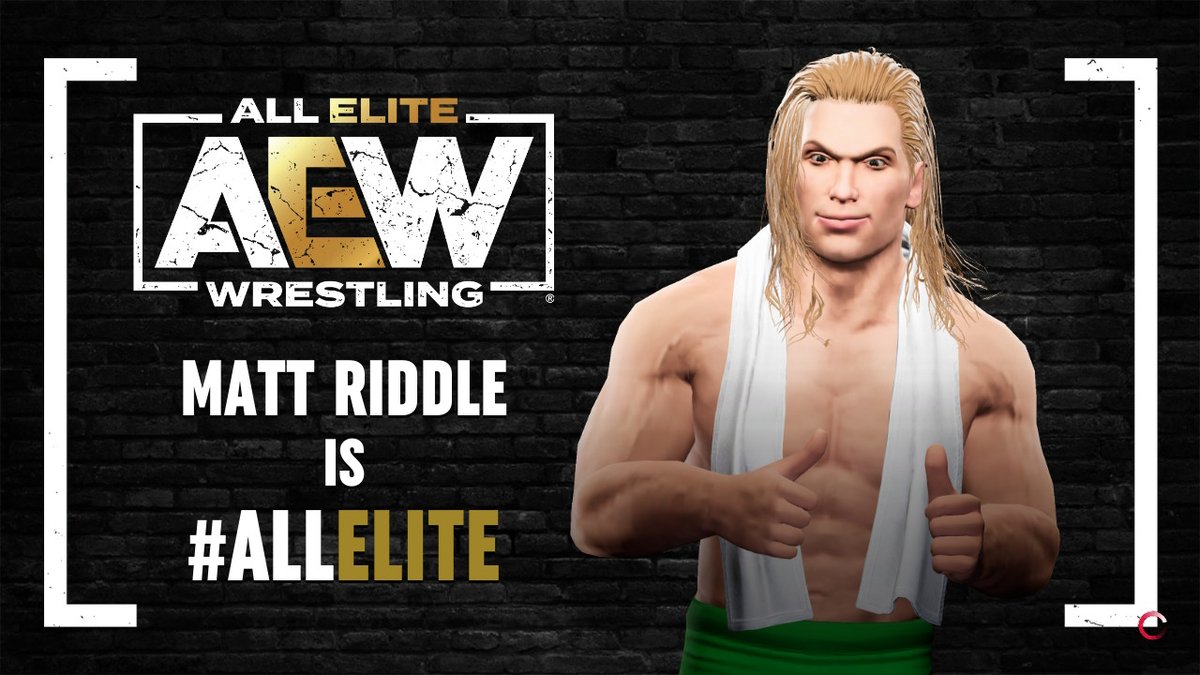 GamerIzzyO's tweet photo. #AEWFightForever    Matt Riddle is AllElite🩴https://t.co/N7oc6xuloM Coming Soon!!! https://t.co/ub35GWNsGs