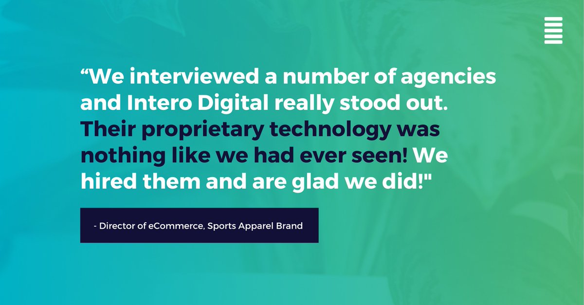 intero_digital's tweet photo. Using our patented #InteroTech, our team is able to anticipate the outcomes of search campaigns with predictive analytics — allowing you to eliminate the #SEO guessing game &amp; get an edge on your competition. 

Learn more about it here: https://t.co/8tHGQT35D3 https://t.co/eRs5hzpdEe
