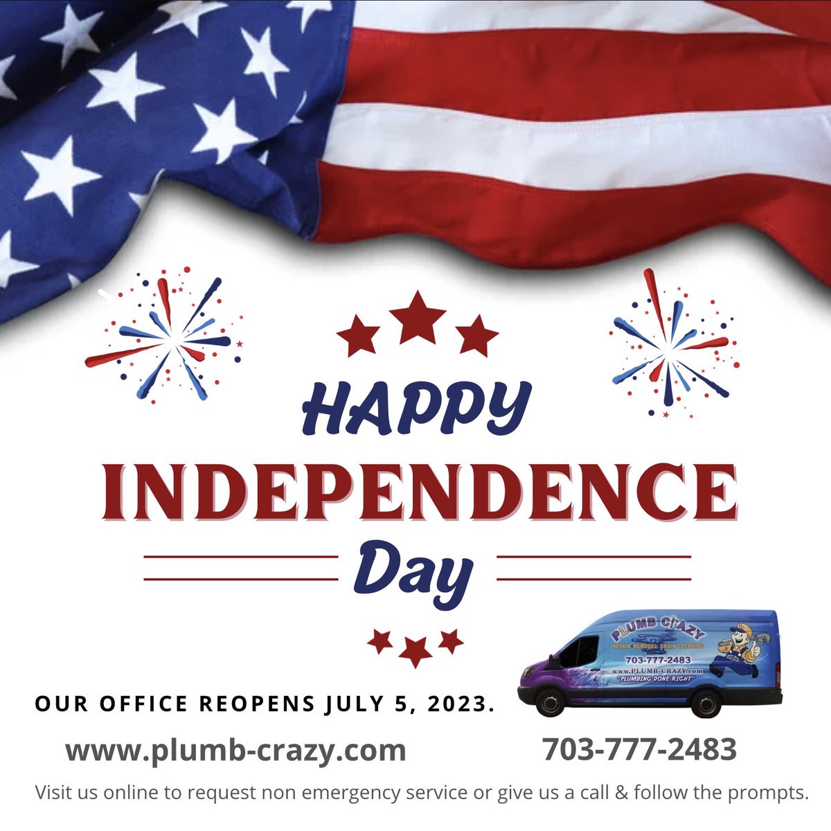 Wishing everyone a safe &amp; Happy 4th of July 🇺🇸 

#landofthefreebecauseofthebrave #loudouncounty #independenceday #fourthofjuly