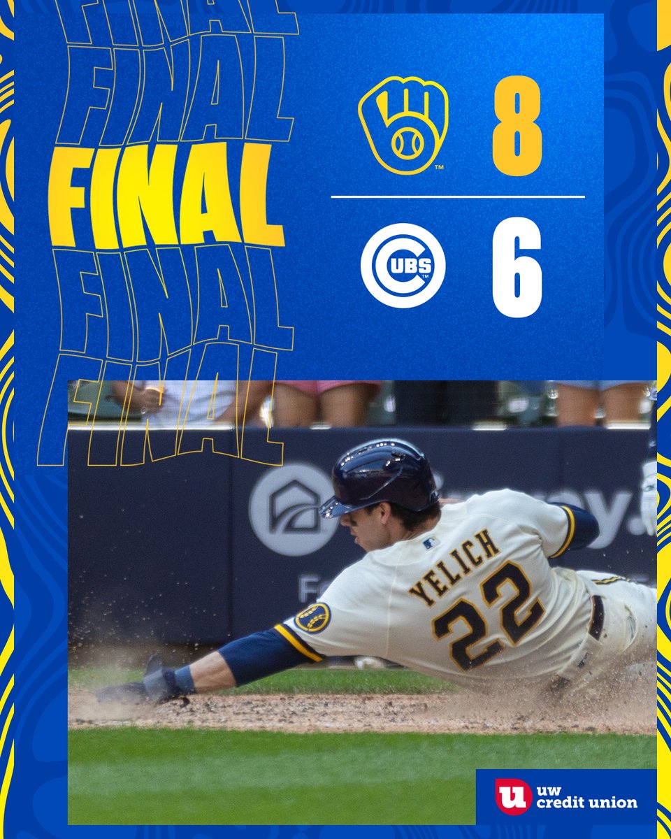 Brewers's tweet photo. Comeback Crew strikes again.

#ThisIsMyCrew | @UWCreditUnion https://t.co/iUvCjIEkZ0