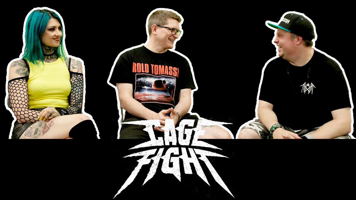 Interview with Cage Fight at Tech-Fest 2023 rockflesh.com/interviews/int… @cagefightldn @UKTechFest #techfest